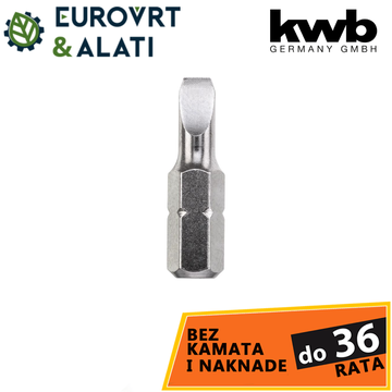 KWB BIT INDUSTRY SET 25mm SLOT 3,4,5mm