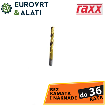 RAXX SPIRALNO SVRDLO HSS 3,0mm DIN338