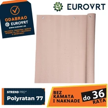 Poliratan zaštita za balkon 0,9x3 m, bež