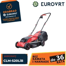 Aku kosilica 20 V 32 cm, koš 30 L Worcraft CLM-S20LiB ShareSYS (bez baterije i punjača) 3200,3271