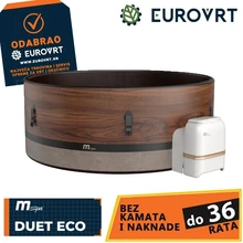 Hidromasažni bazen na napuhavanje MSpa Frame Duet-Eco za 6 osoba 930 L (LED/UV)